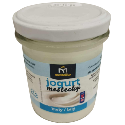 Jogurt biely mesteck 212 ml